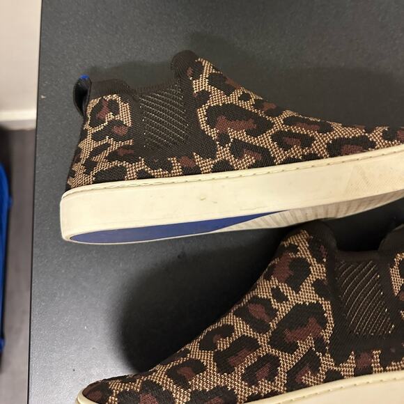 Rothy's The Chelsea Wildcat Cheetah Leopard Shoes
Slip On Sneakers Brown 8.5 - Picture 8 of 14